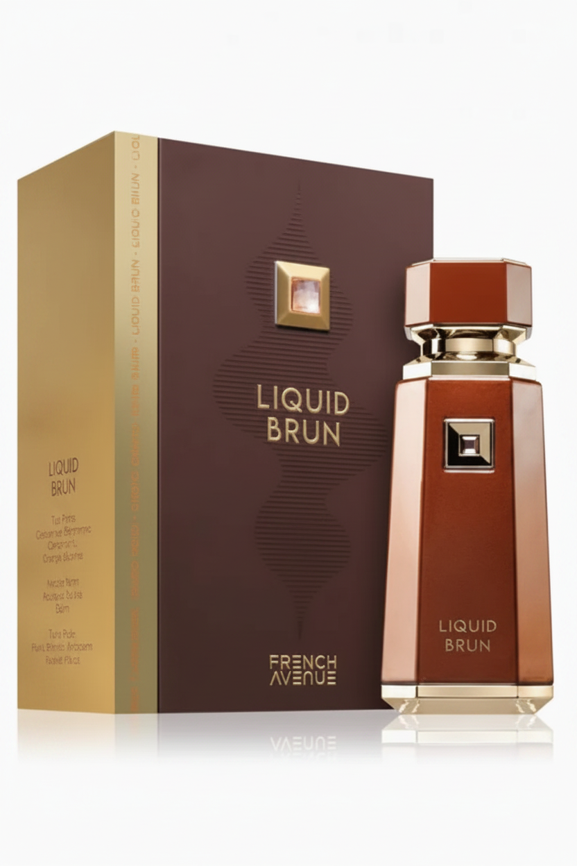 Liquid Brun fondo blanco